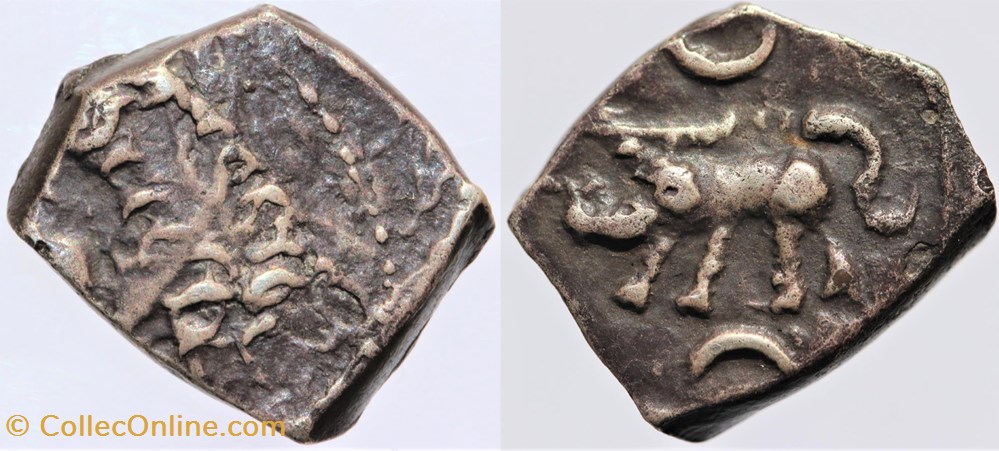 Rutènes - Drachme au sanglier monnaies antiques av jc ap celtes rutenes drachme au sanglier