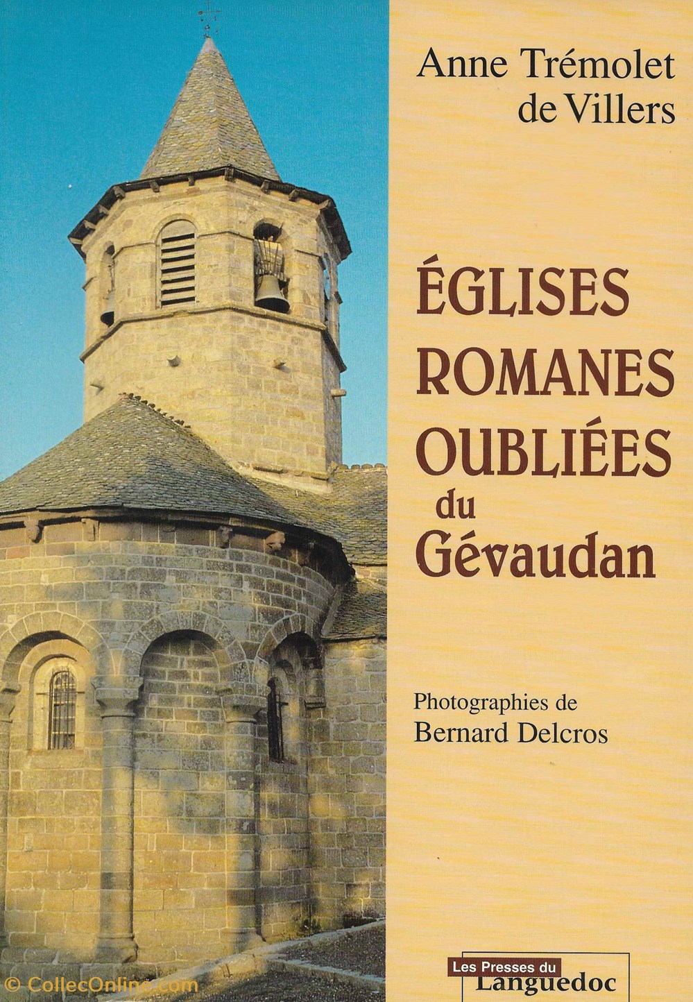 1998 - Eglises romanes oubliées du Gévaudan livres bd revues 1998 eglises romanes oubliees du gevaudan
