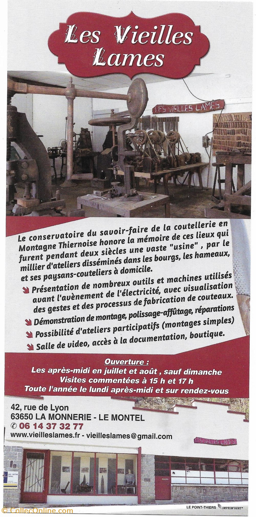 couteaux le puy cervier les vieilles lames