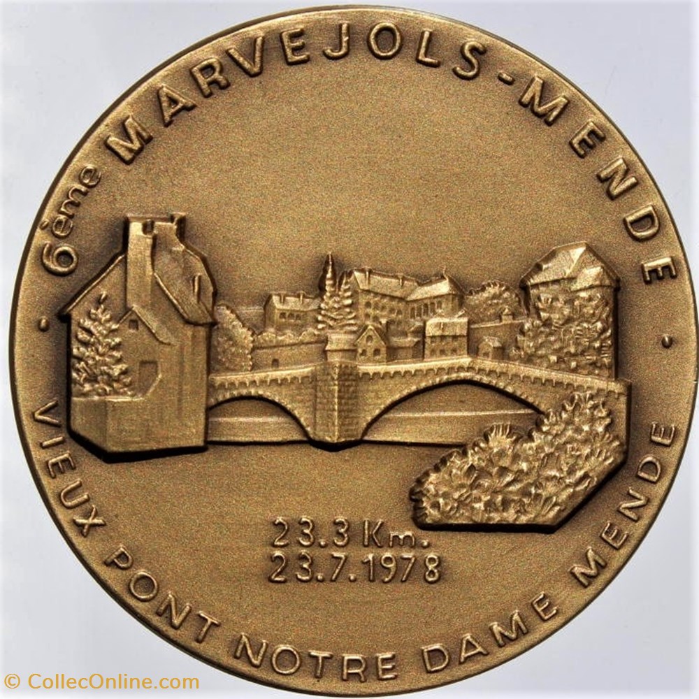 medailles france 1978 marvejols mende