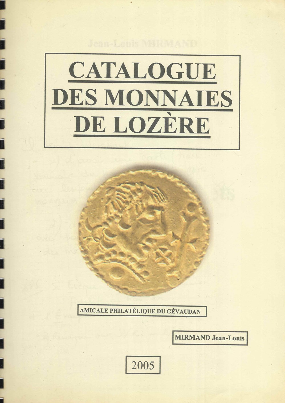 2005 - Catalogue des monnaies de Lozère livres ouvrages 2005 catalogue des monnaies de lozere