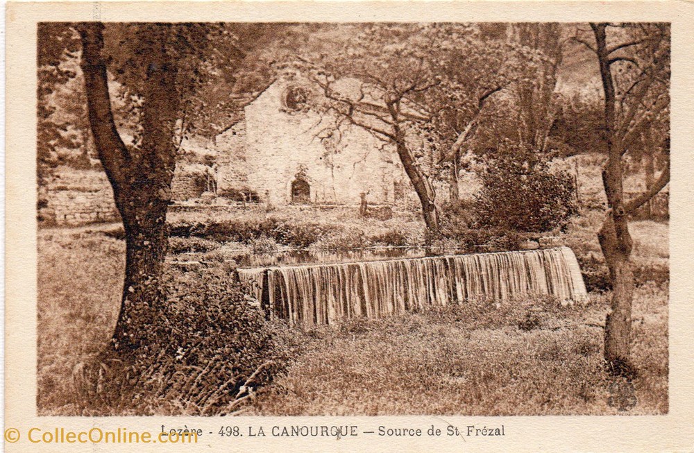 C03 - 498 - Source de Saint-Frézal cartes postales europe france c03 498 source de saint frezal
