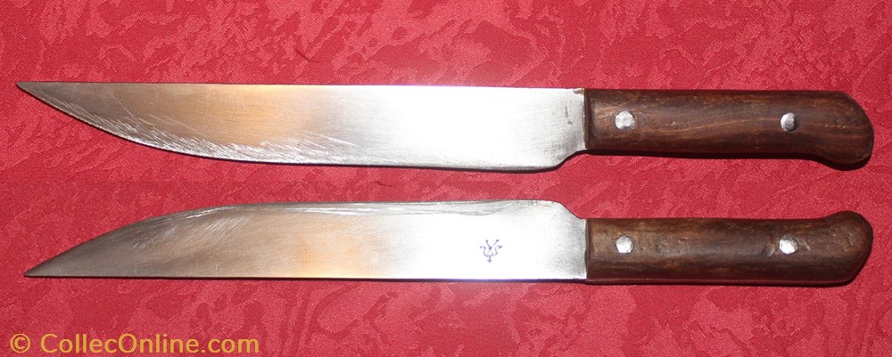 Couteau fixe, C. Imbert, Larbussel 2 couteaux couteau fixe c imbert larbussel
