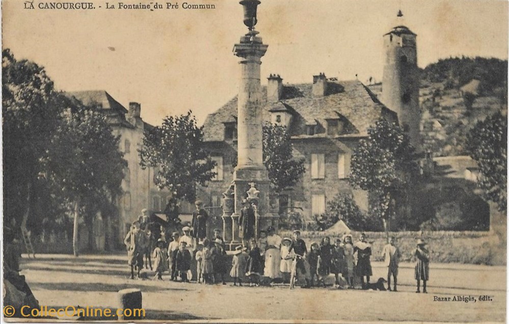 cartes postales europe france c03 la fontaine du pre commun