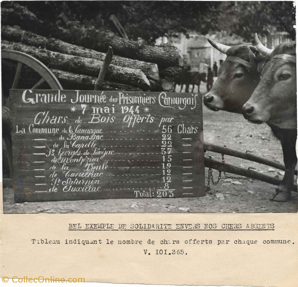 photographies journee des prisonniers 10 mai 1944