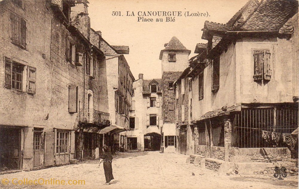C27 - 501 - Place au Blé cartes postales europe france c27 501 place au ble