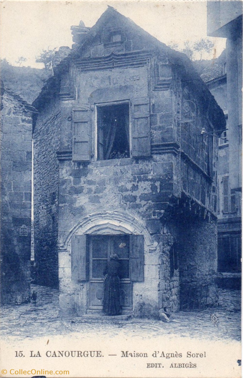 cartes postales europe france c03 maison agnes sorel
