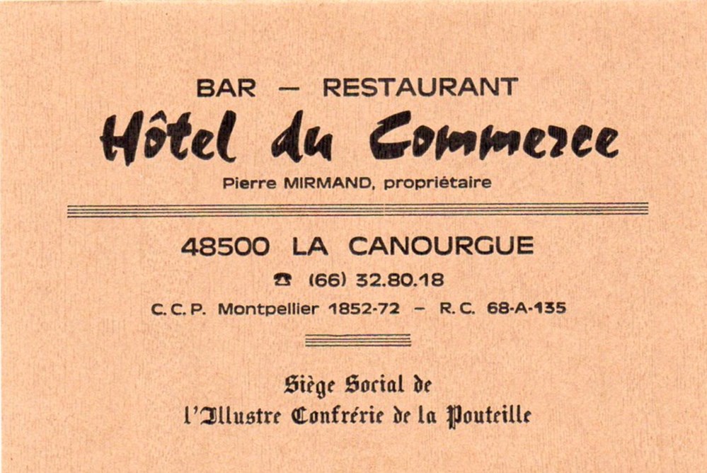 Mirmand Pierre (vers 1980) documents anciens factures commerciaux mirmand pierre vers 1980
