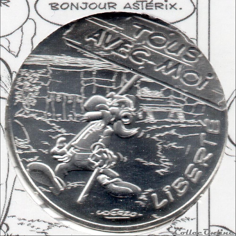 2015 - 10 euro Astérix - Liberté monnaie france moderne 2015 10 euro asterix liberte