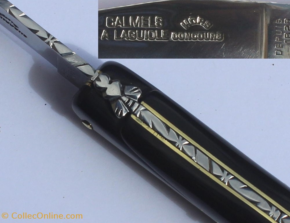 Laguiole Calmels 4 couteaux regionaux laguiole calmels