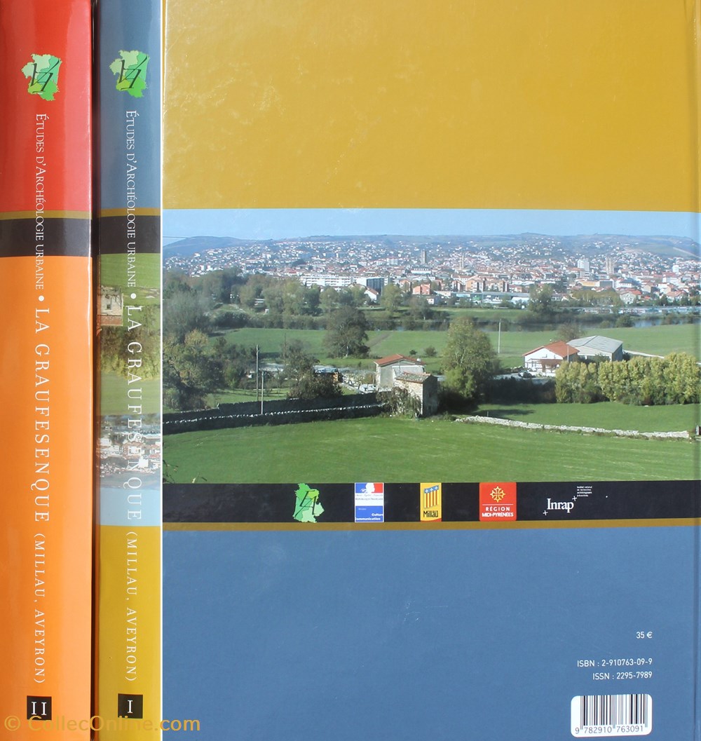 2007 - La Graufesenque (Millau, Aveyron) T I livres bd revues 2007 la graufesenque millau aveyron t i