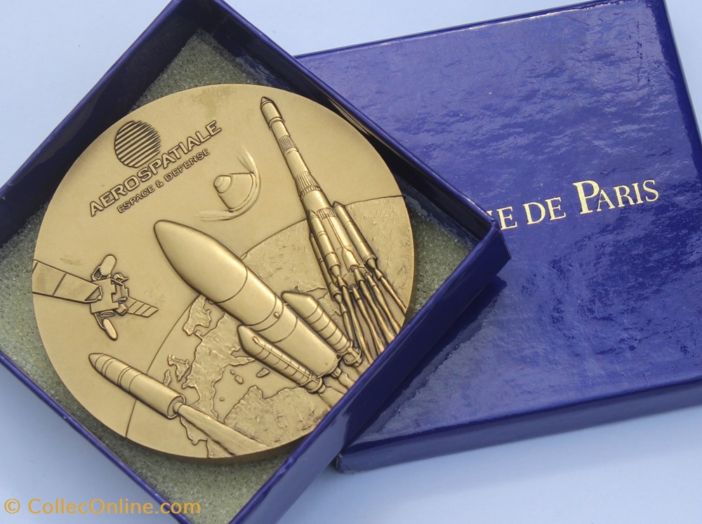 medailles espagne medaille ariane 100eme mai 1997
