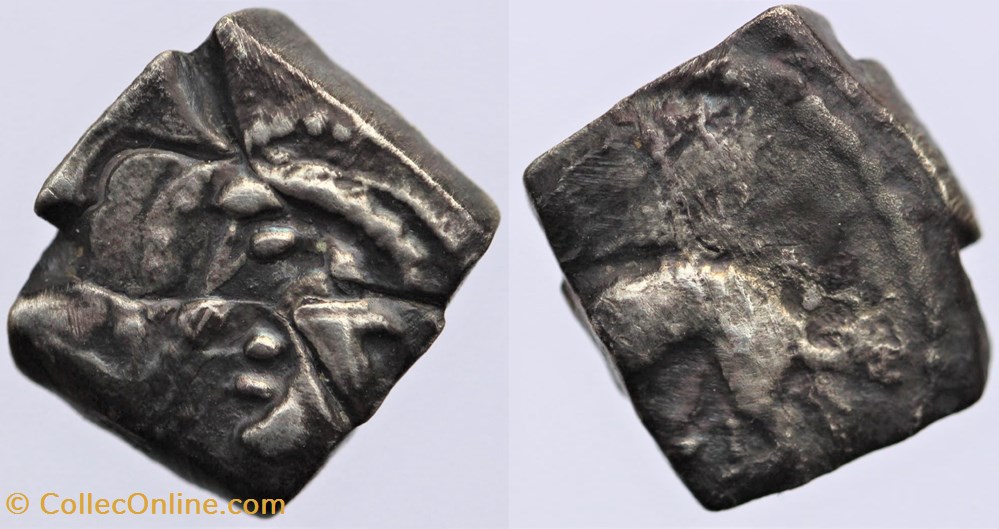 Rutènes - Drachme au sanglier monnaies antiques av jc ap celtes rutenes drachme au sanglier