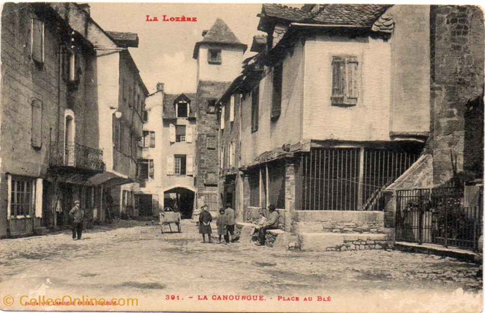 C15 - 391 - Place au Blé cartes postales europe france c15 391 place au ble