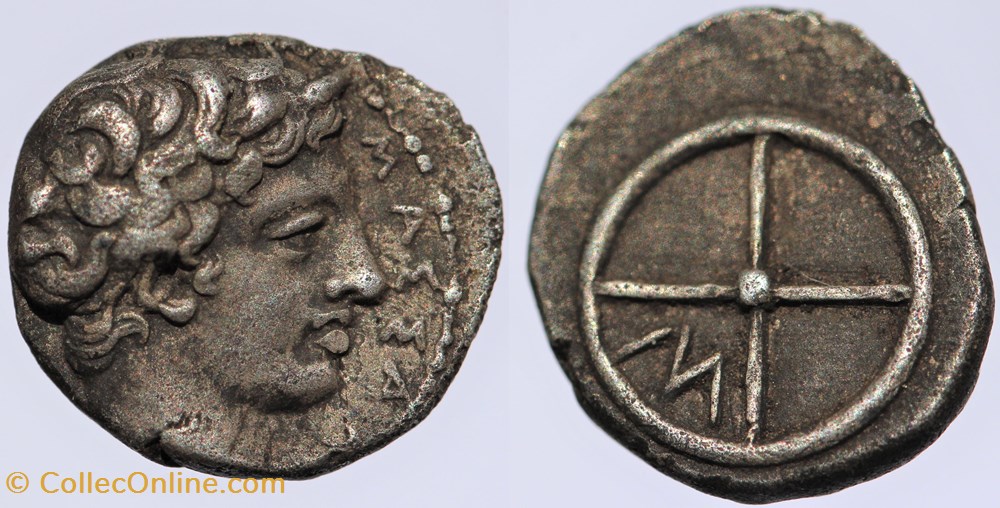monnaies antiques av jc ap celtes massalia obole a ethnique