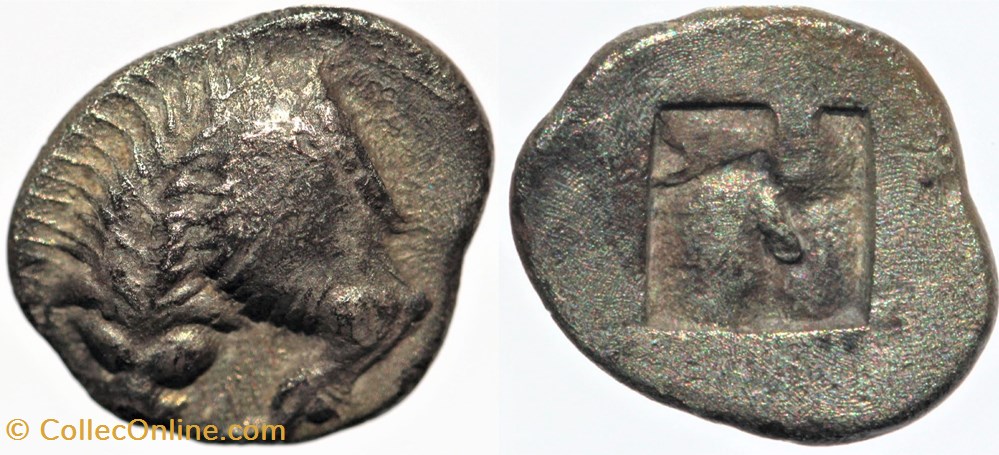 monnaies antiques av jc ap celtes massalia obole au protome de lion