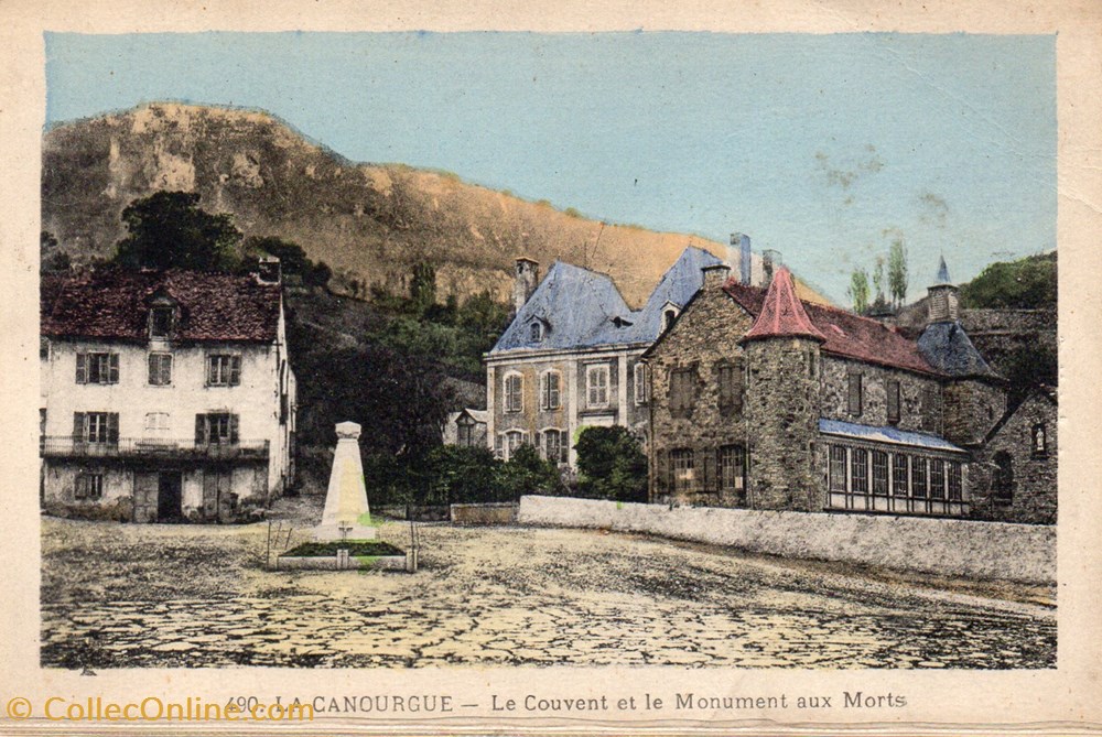 cartes postales europe france c03 490 le couvent et le monument aux morts