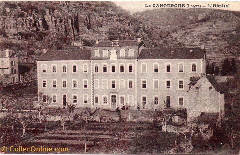 cartes postales europe france c17 hopital