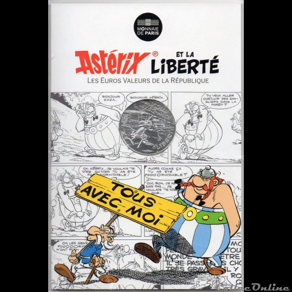 2015 - 10 euro Astérix - Liberté monnaie france moderne 2015 10 euro asterix liberte