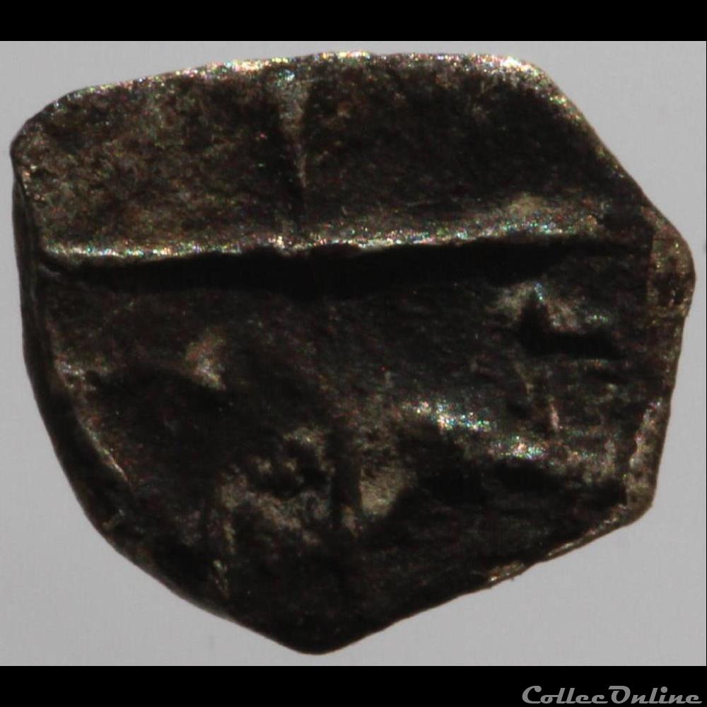 CL série 9.7 - Obole aux cantons perlés monnaie antique gauloise cl serie 9 7 obole aux cantons perles