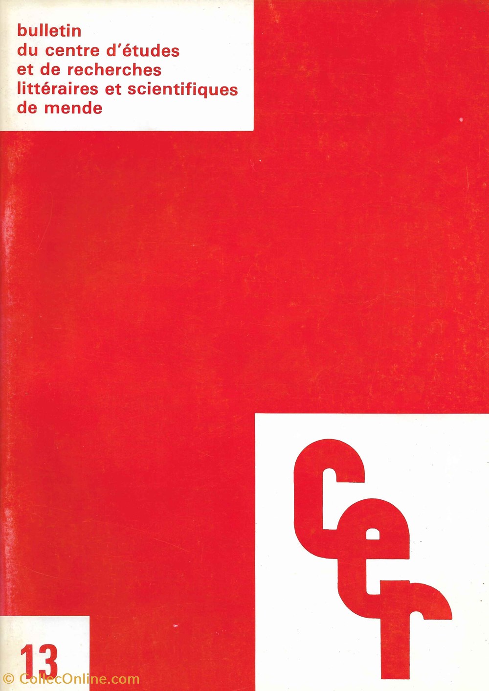 1992 - Bulletin C.E.R. de Mende n° 13 livres bd revues 1992 bulletin c e r de mende n 13