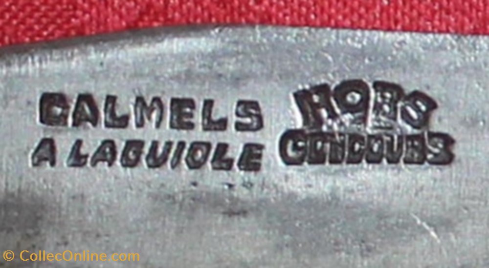 Laguiole Calmels 4 couteaux regionaux laguiole calmels