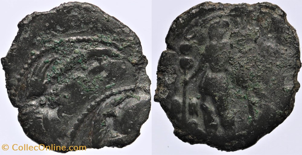 monnaies antiquite av jc ap celtes arvernes bronze epad