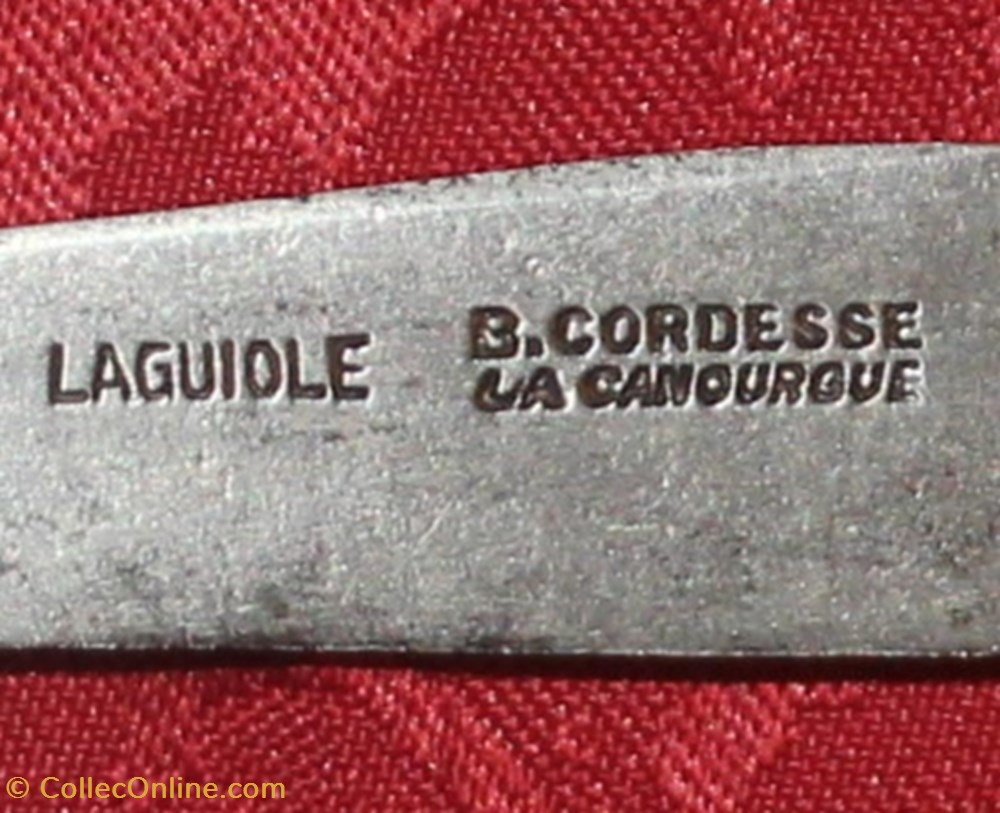 Laguiole, Cordesse B. à la Canourgue 4 couteaux regionaux laguiole cordesse b a la canourgue