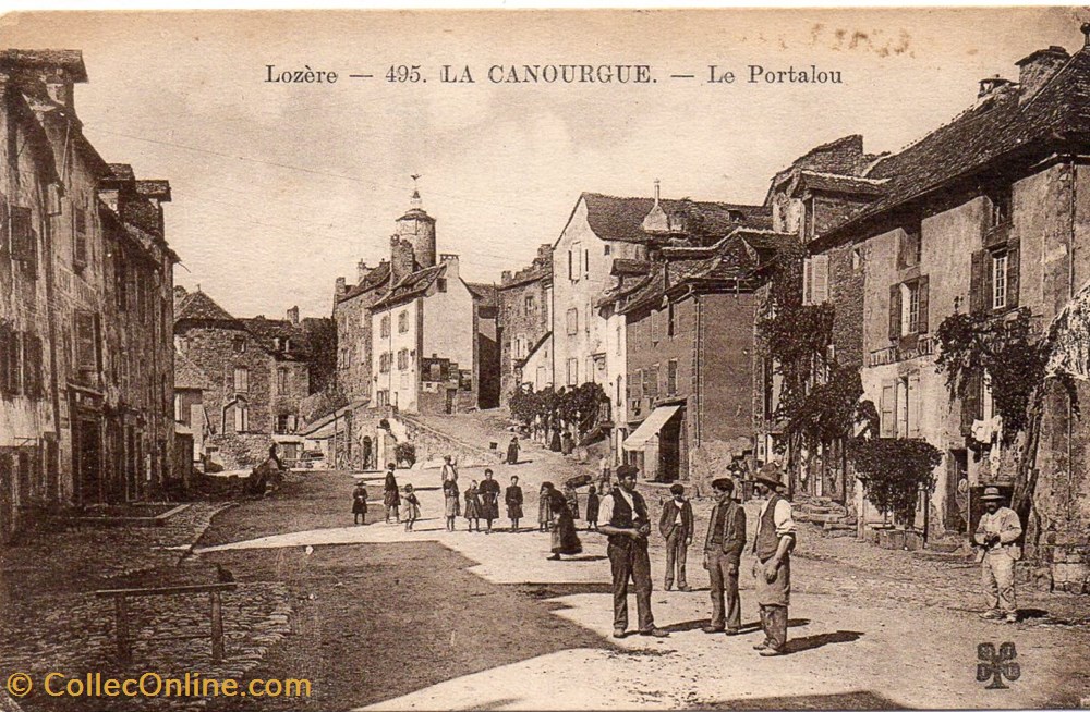 cartes postales europe france c27 495 le portalou