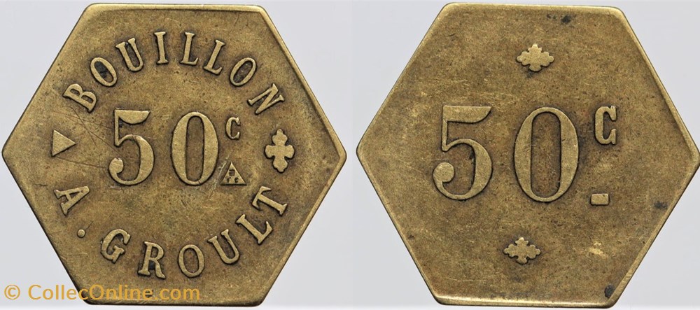 monnaies monde france 75 paris 50 centimes