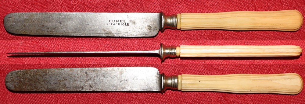 Couteau de table Lunel de Laguiole couteaux couteau de table lunel de laguiole