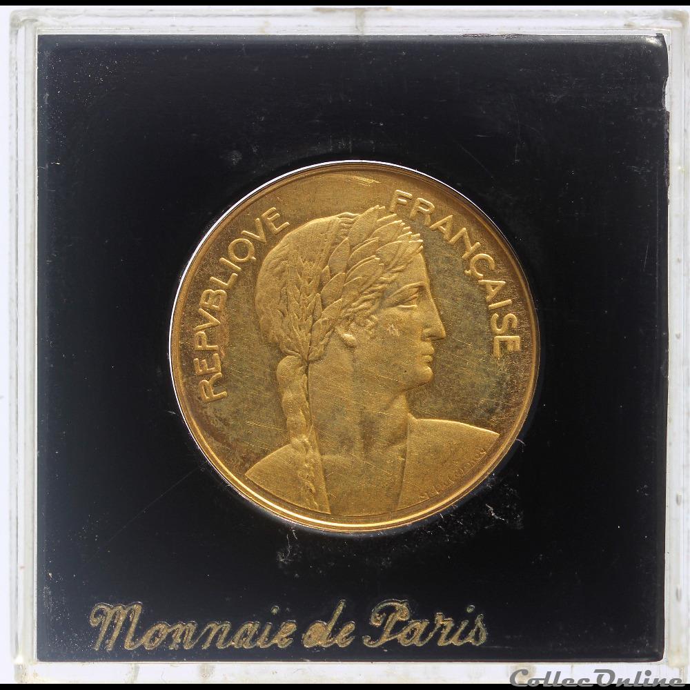 1955 - Delannoy - médaille medailles france 1955 delannoy medaille