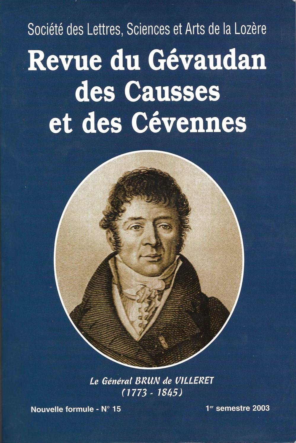 2003 - Revue du Gévaudan des Causses et des Cévennes livres bd revues 2003 revue du gevaudan des causses et des cevennes