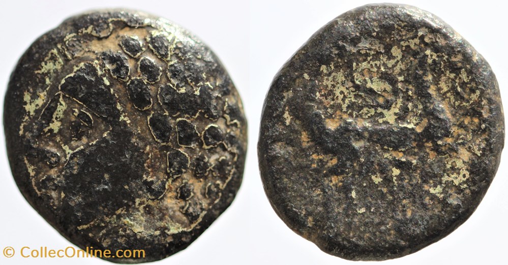 monnaies antiques av jc celtes arvernes statere du type de lapte