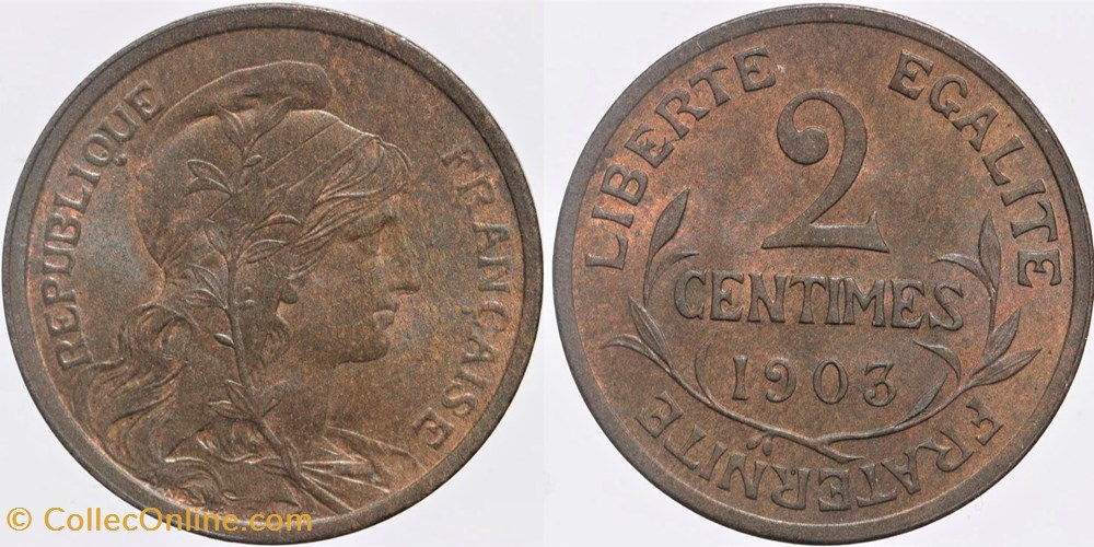 monnaies monde france f 110 dupuis 2 c 1903