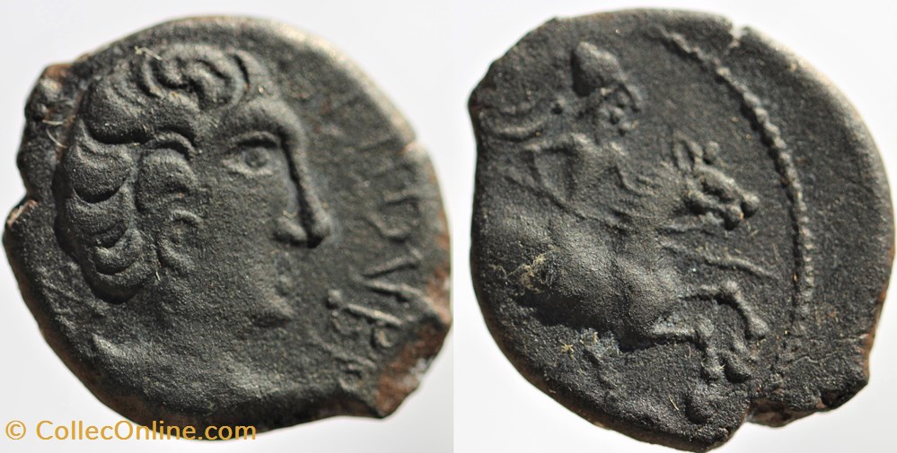 Arverne - Bronze CICEDV BRI // IIPAD monnaies antiques celtes arverne bronze cicedv bri iipad