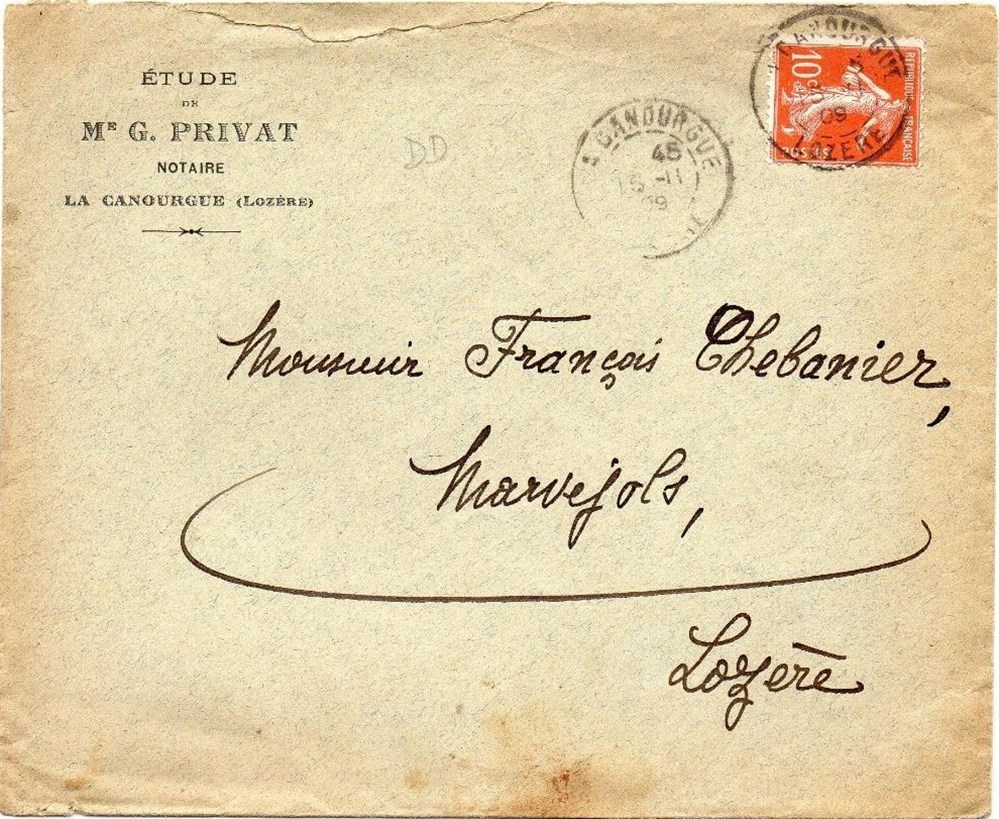 Privat Gabriel (1908) documents anciens factures commerciaux privat gabriel 1908