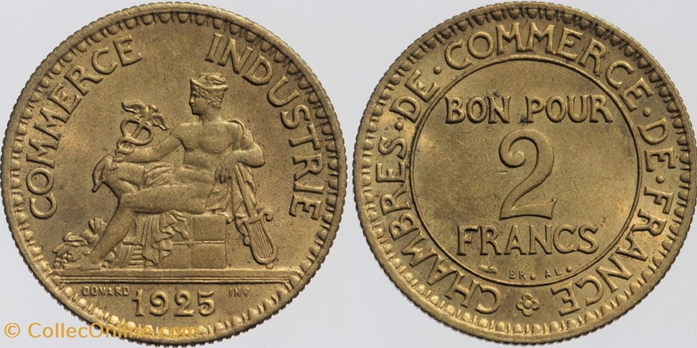 F-267 - Domard - 2 frs. - 1925 monnaies monde france f 267 domard 2 frs 1925