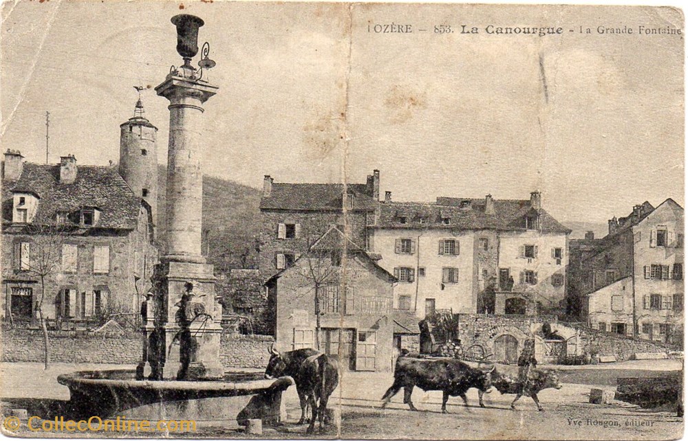 cartes postales europe france c18 853 la grande fontaine