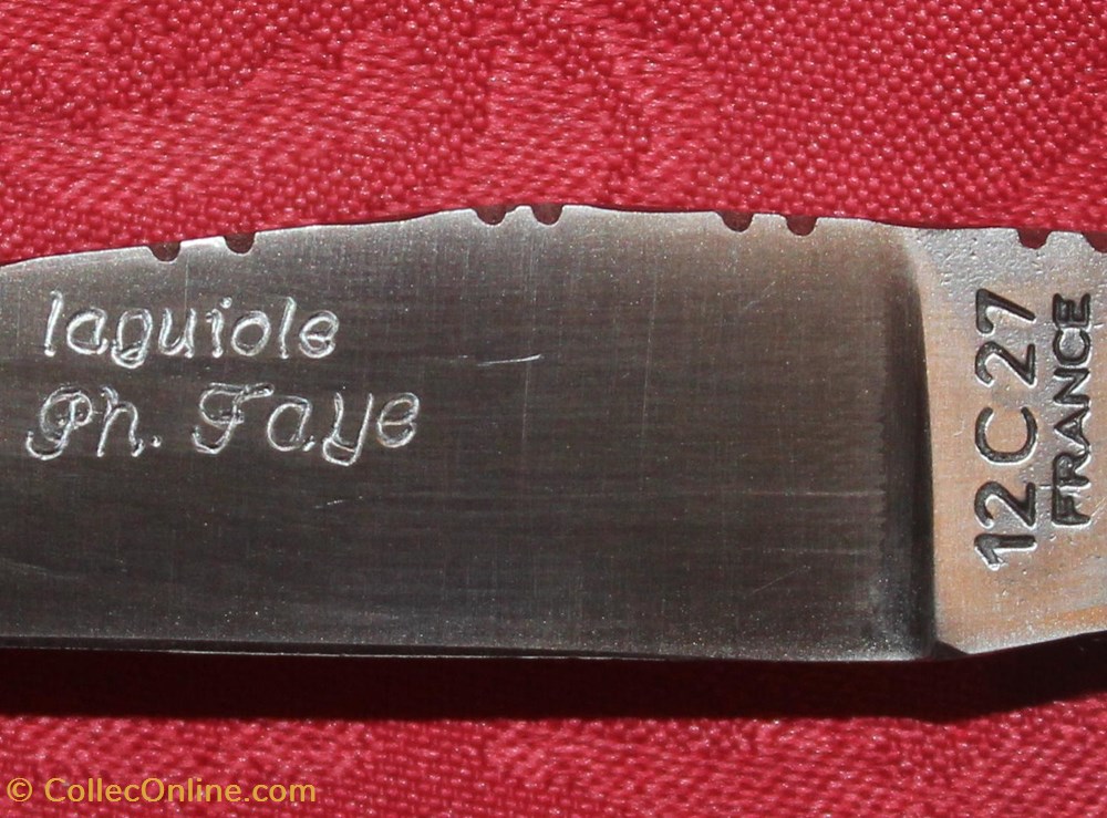 couteaux regionaux laguiole ph faye