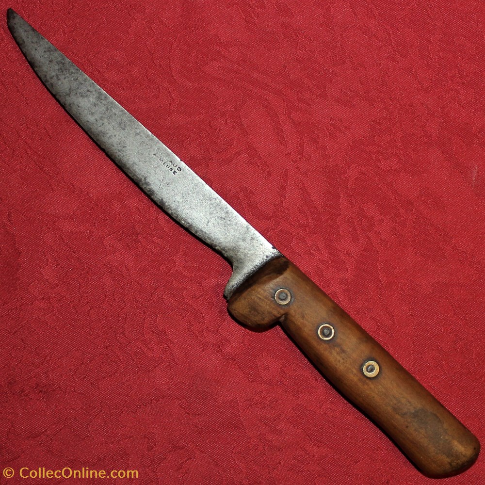 Couteau fixe, Thibaud à Mende couteaux metier couteau fixe thibaud a mende