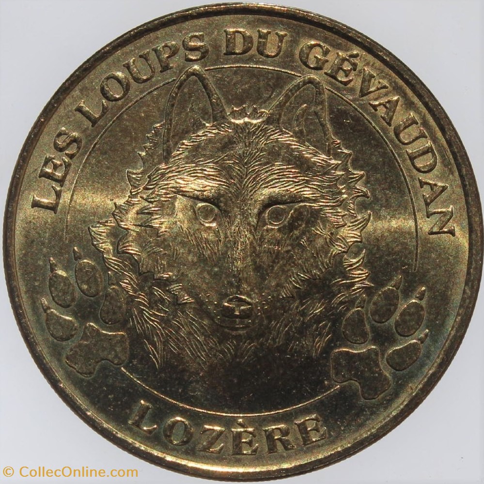 medailles france 2007 mdp les loups du gevaudan