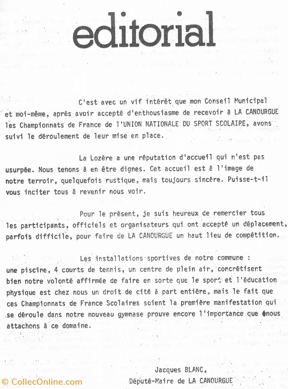 1979 - Championnats de France de Judo documents anciens autres 1979 championnats de france de judo