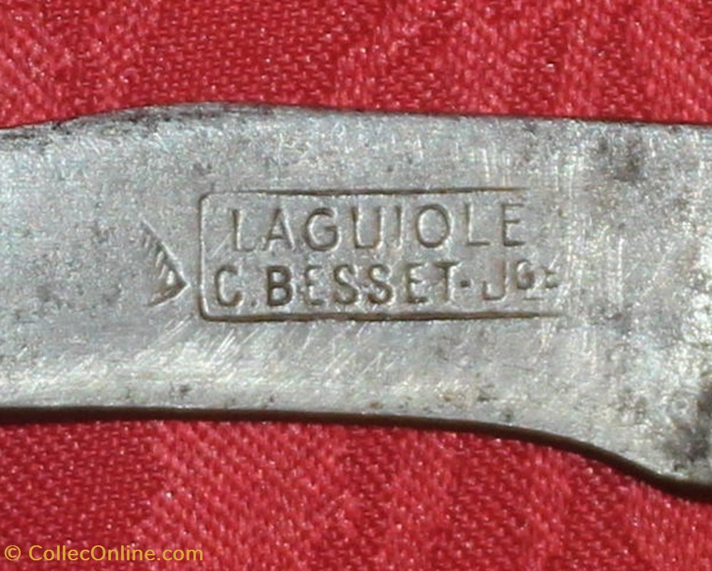 Laguiole C. Besset - Jarrige 4 couteaux regionaux laguiole c besset jarrige