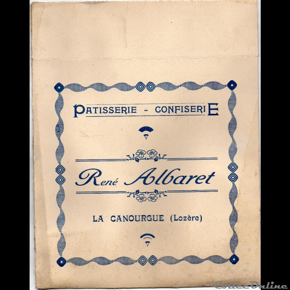 Albaret René vieux papier facture document commerciaux montre ancienne albaret rene