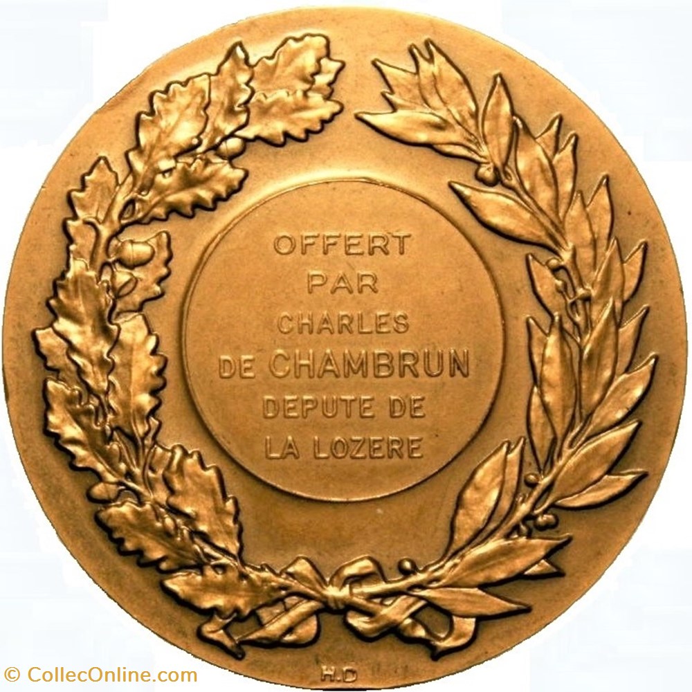 1962-1973 - Boules / Député 3 medailles france 1962 1973 boules depute