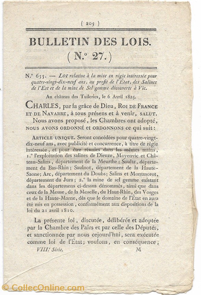 1825 - Tarifs droit de péage sur le Lot à Banassac documents anciens autres 1825 tarifs droit de peage sur le lot a banassac