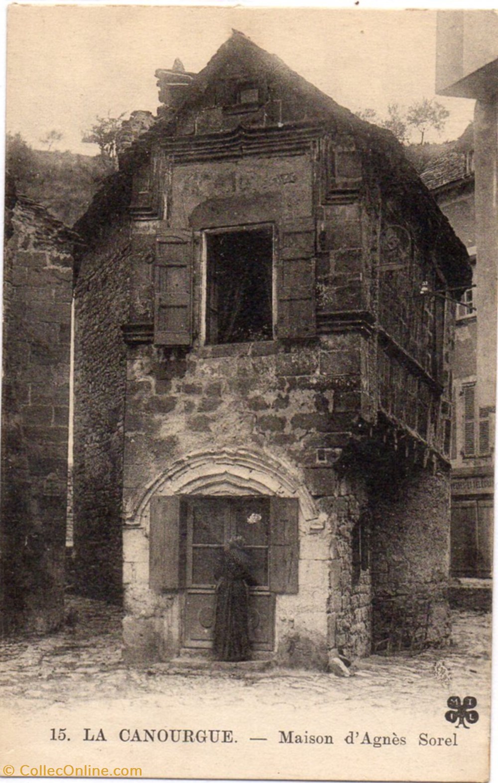 cartes postales europe france c27 015 maison agnes sorel