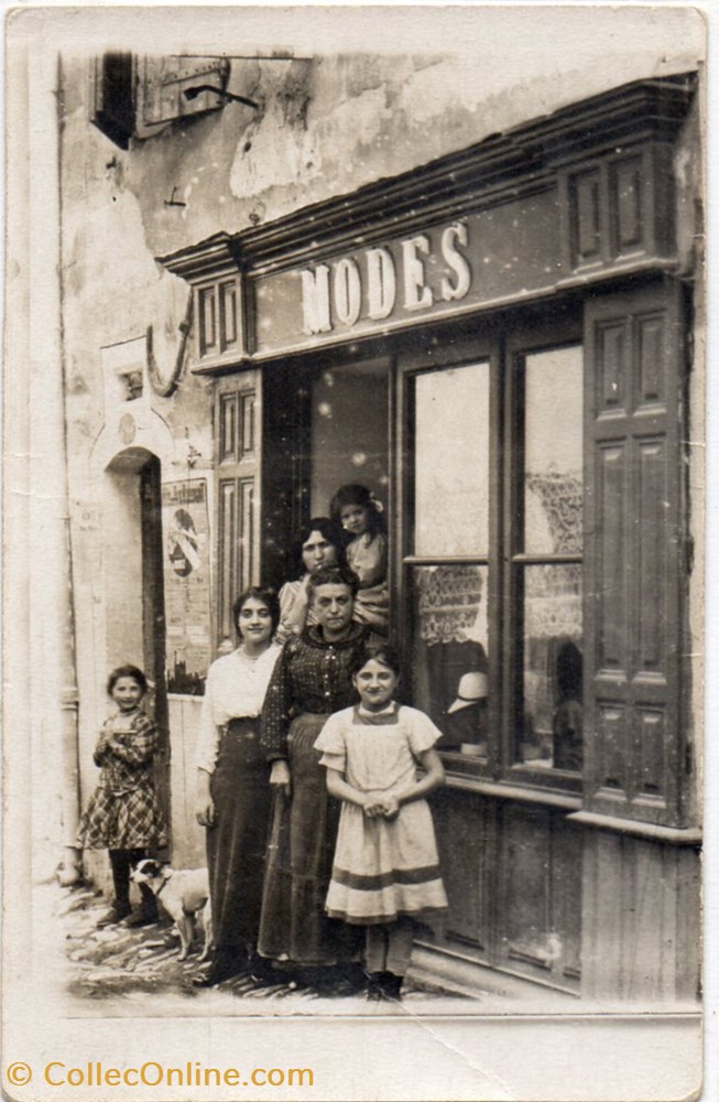 carte postale france languedoc roussillon c01 modiste rue neuve