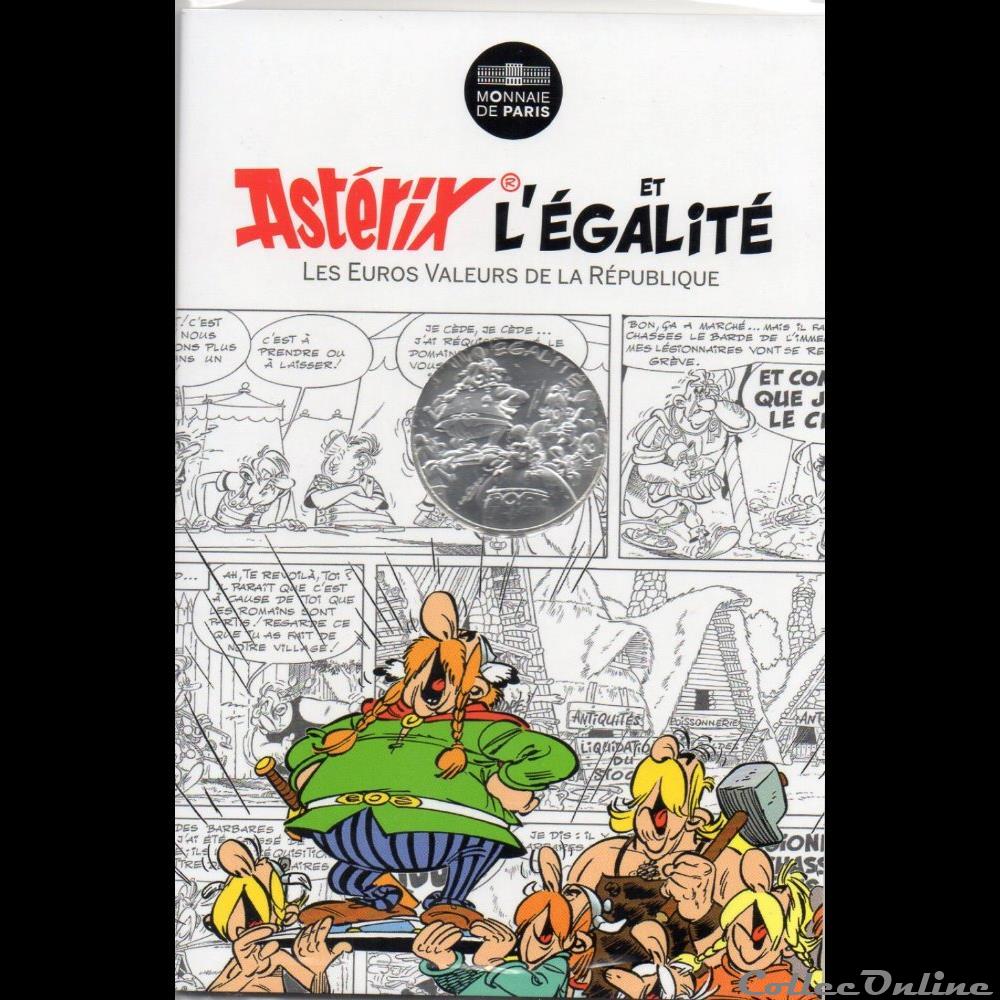 2015 - 10 euro Astérix - Egalité monnaie france 2015 10 euro asterix egalite